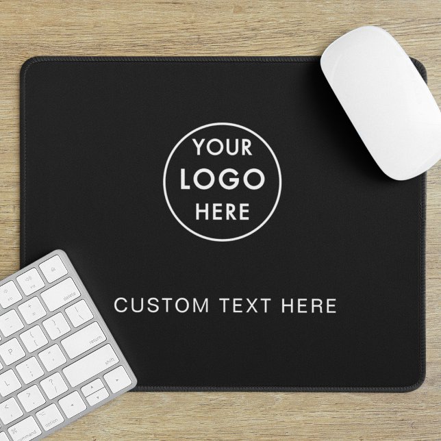 Simple Custom Business Logo Event Promotion Mouse Pad (Creator Uploaded)