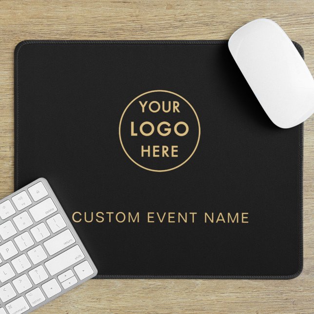 Simple Custom Business Logo Event Promotion Mouse Pad (Creator Uploaded)
