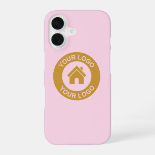 Simple Custom Business Logo iPhone 16 Case