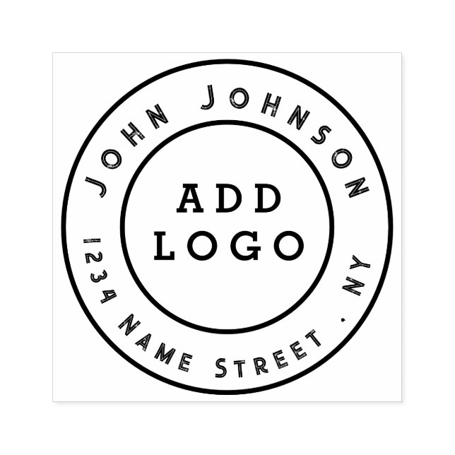 Simple Custom Business Rubber Stamp (Imprint)