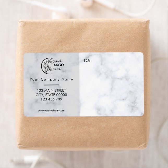 Simple Custom Business Shipping Labels (Insitu)