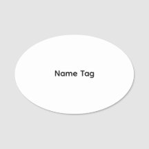 Simple Custom | Classic Name Tag