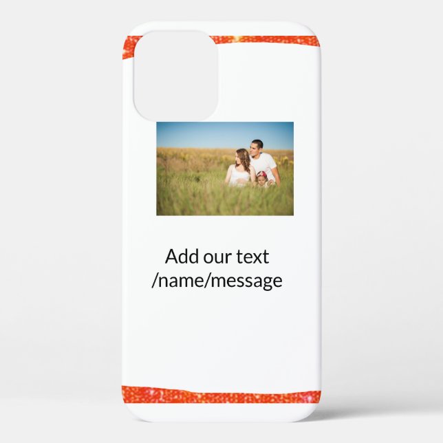 simple custom colourful add your photShower Curtai Case-Mate iPhone Case (Back)