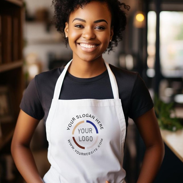 Simple Custom Company Logo personalised Apron (Simple Custom Company Logo personalized Apron)