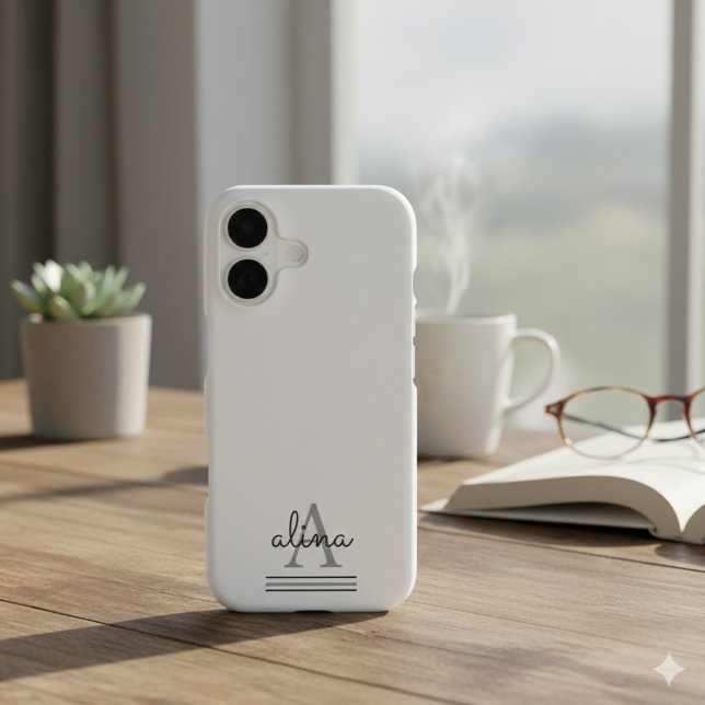 Simple Custom Design Personalize Monogram (Creator Uploaded)