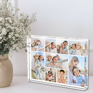 Simple Custom Family Photo Collage Block