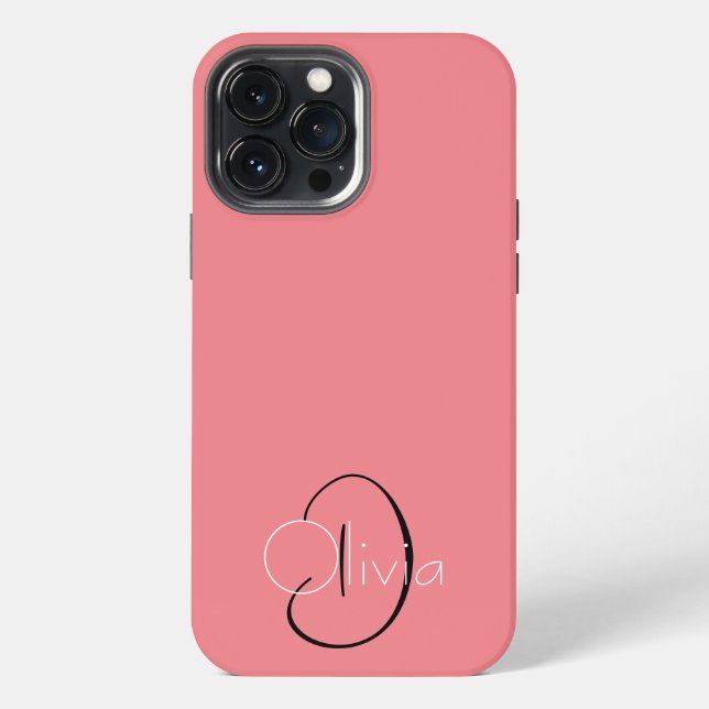 Simple Custom Initials  Case-Mate iPhone Case (Back)