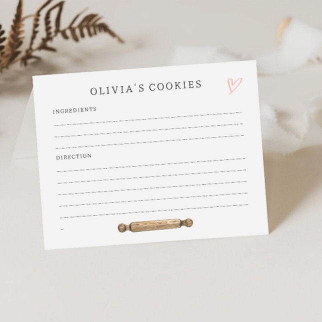 Simple Custom Kid's Recipe Card (Creator Uploaded)