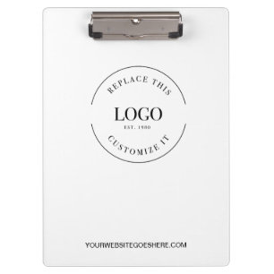 Simple Custom large Business Logo website  Clipboard
