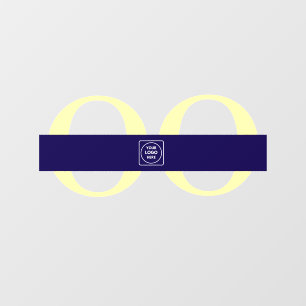 Simple Custom Logo Minimal door sign