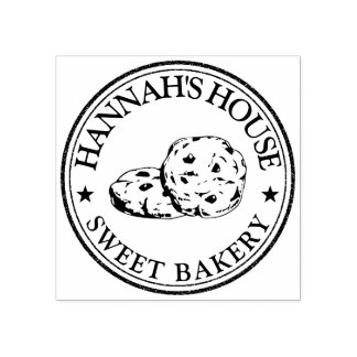 Simple Custom Logo Rubber Stamp