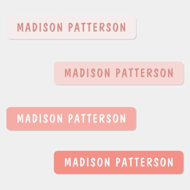 Simple Custom Modern Personalised Name Clothing (Group)