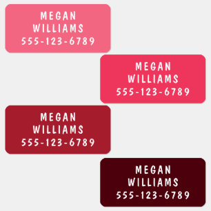 Simple Custom Modern Personalised Name Clothing