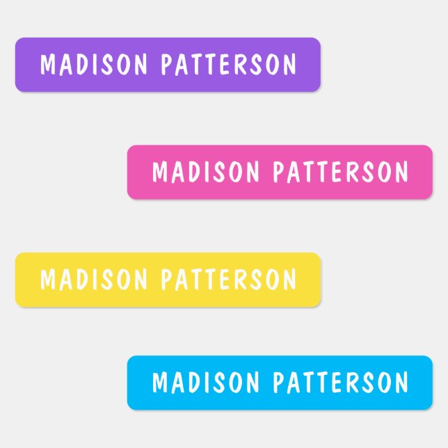 Simple Custom Modern Personalised Name Clothing (Group)