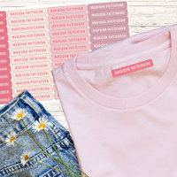 Simple Custom Modern Personalised Name Clothing