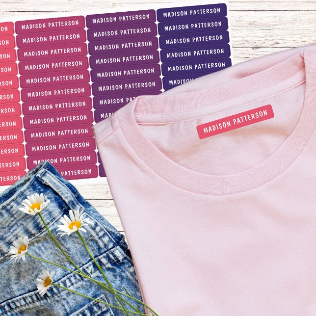 Simple Custom Modern Personalised Name Clothing (Creator Uploaded)