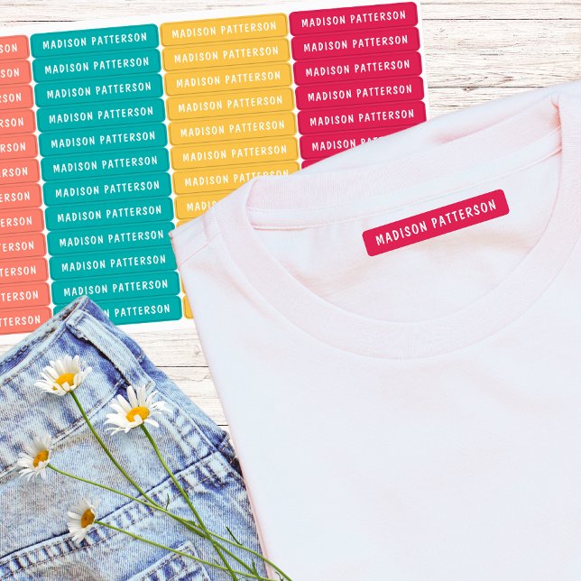 Simple Custom Modern Personalised Name Clothing (Creator Uploaded)