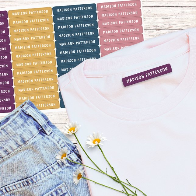 Simple Custom Modern Personalised Name Clothing (Creator Uploaded)