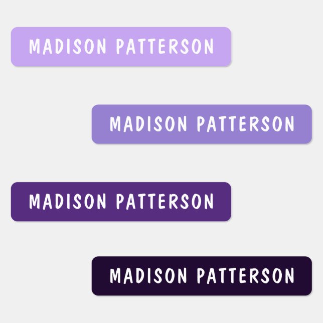 Simple Custom Modern Personalised Name Clothing (Group)
