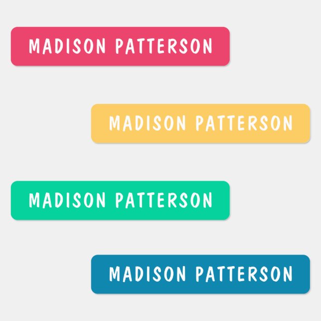 Simple Custom Modern Personalised Name Clothing (Group)