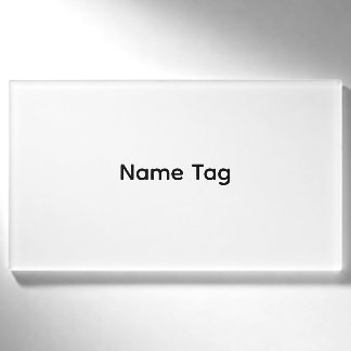 Simple Custom | Name Tag