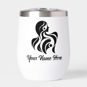 Simple Custom Personalise Logo Water Bottle