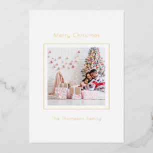 Simple Custom Photo Christmas Luxury Real