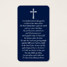 Simple Custom Photo Holy Cross Memorial Cards