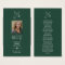 Simple Custom Photo Laminated Memorial Bookmarks