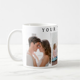 Simple Custom Photo Valentine's Day Coffee Mug