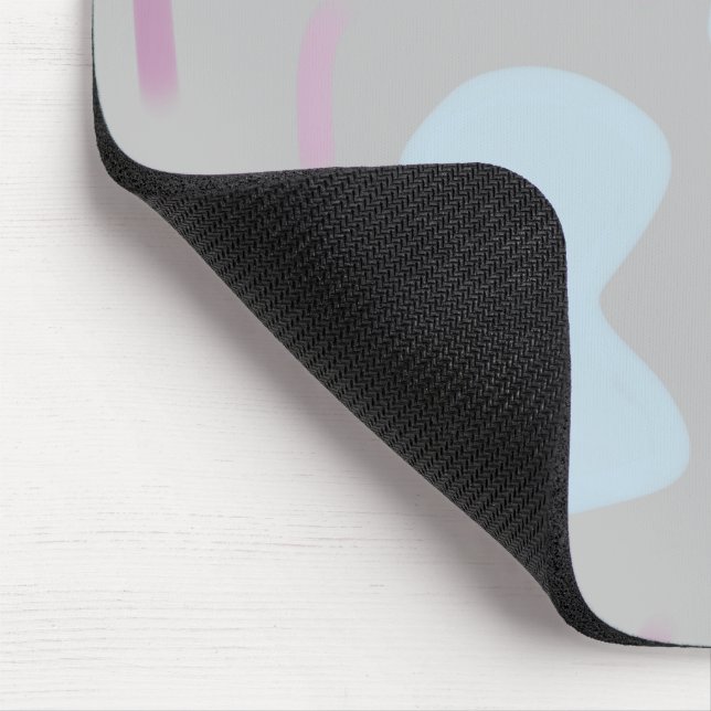 Simple custom QR code add you name logo Classic Ro Mouse Pad (Corner)