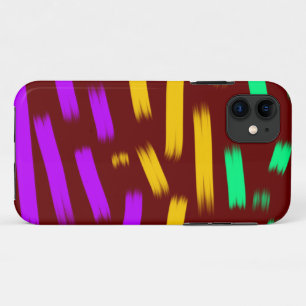 simple custom yellow blue watercolor add logo mini Case-Mate iPhone case