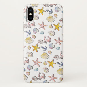 Simple Cute Beach Design Case-Mate iPhone Case