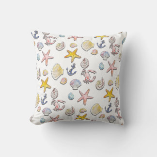 Simple Cute Beach Design Cushion