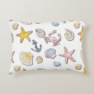 Simple Cute Beach Design  Decorative Cushion