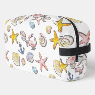 Simple Cute Beach Design Dopp Kit