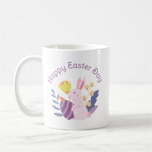 Simple Cute Cheerful Charming Easter Soft Pastel Coffee Mug
