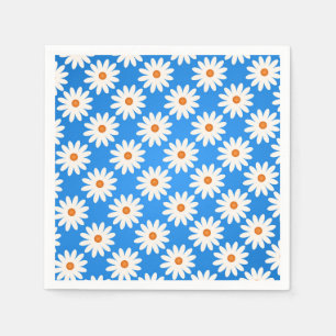 Simple Cute Daisy Floral Napkin