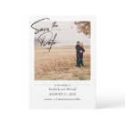 Simple Cute Elegant Save the Date Photo