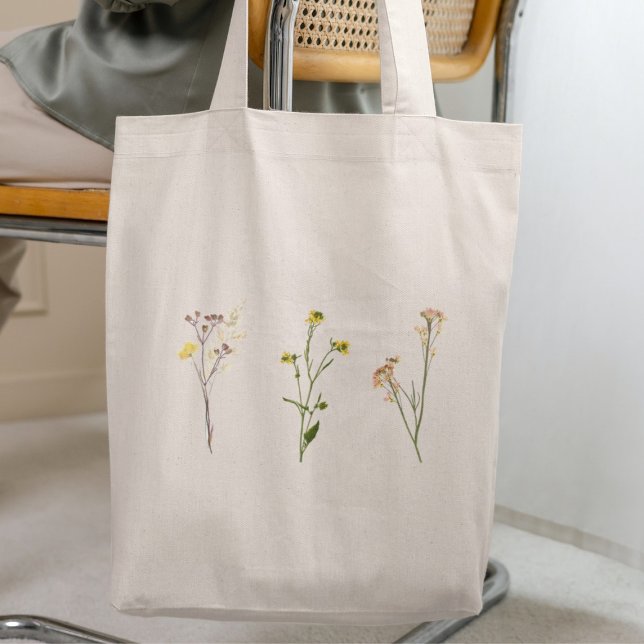 Simple Cute Floral  Tote Bag (Creator Uploaded)
