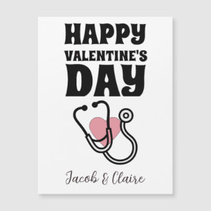 Simple Cute Heart Happy Valentines day Couple