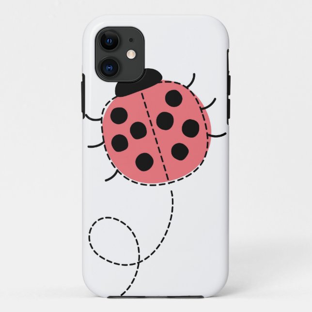 Simple cute ladybug iphone 5 case (Back)