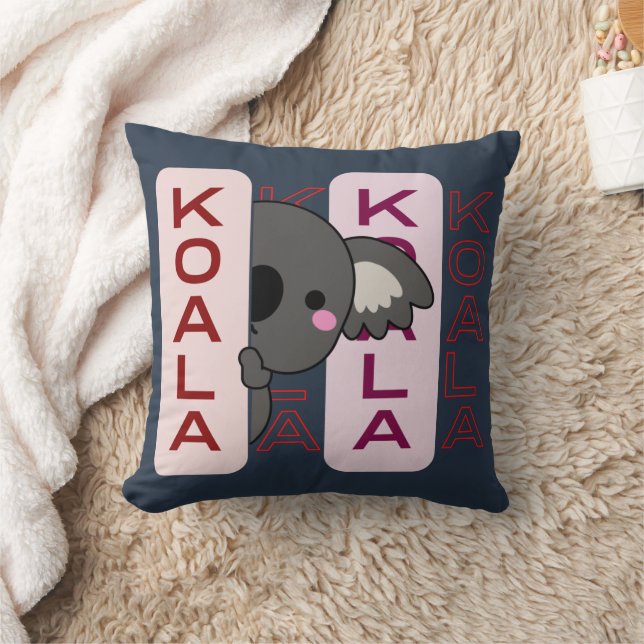 Simple Cute Trendy Style Koala Australia Cushion (Blanket)