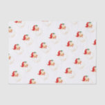 Simple Cute Vintage Santa Claus Christmas Tissue Paper<br><div class="desc">Cute Christmas tissue paper with a vintage Santa Claus. This holiday tissue paper is sure to add a festive touch to your Christmas gifts.</div>