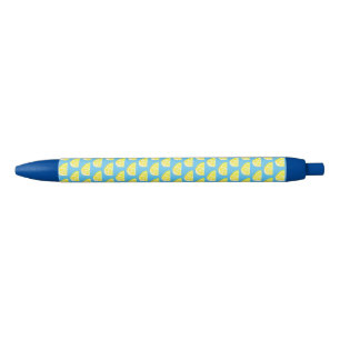 Simple Cute Yellow Lemon Slice Pattern Pen