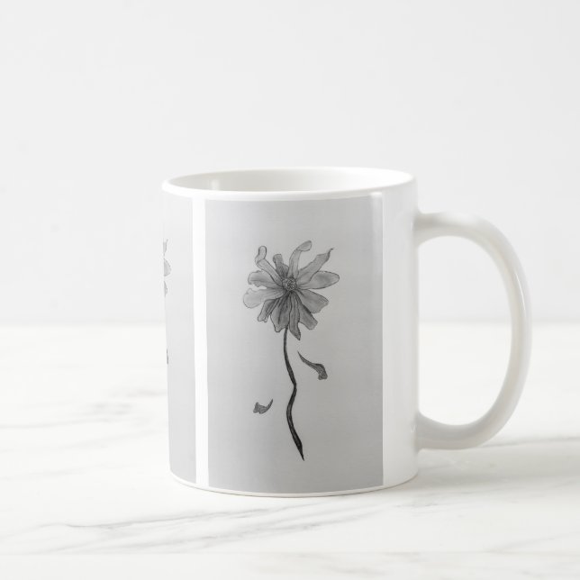 Simple Daisy Coffee Mug (Right)