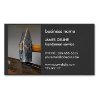 Simple Dark Hammer Handyman Service