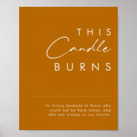 Simple Desert | Burnt Orange This Candle Burns
