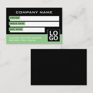 Simple Design, Visitor Cards