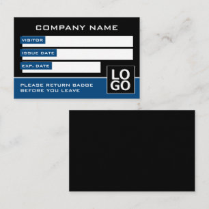 Simple Design, Visitor Cards